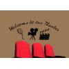... Decor Home Theater Drama Wall Stickers Quotes Movies Theatrical Quote