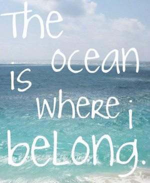 belong, ocean, quote, take me, text, typography
