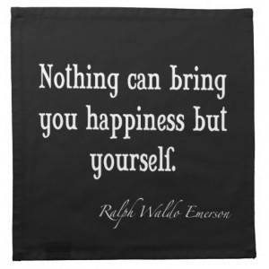 vintage_emerson_happiness_inspirational_quote_napkin ...