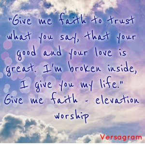 ... your love is great.