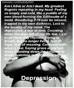 Depression Poems and Quotes | World of Poetry!!: June 2009 # ...