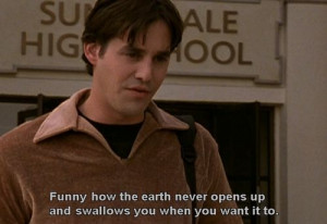Xander (Nicholas Brendon) in Buffy The Vampire Slayer. I never could ...