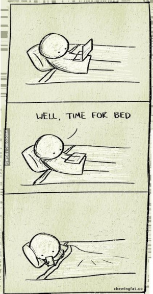 bedtime with your cell phone