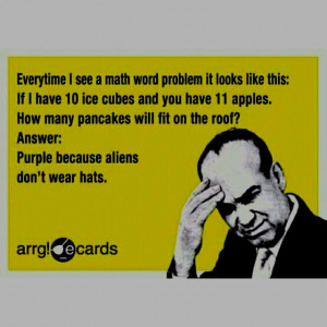 This is soo me ! I hated Maths complete mental block every time I see ...
