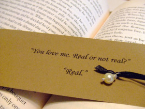 ... and Peeta - Hunger Games Mockingjay Quote - Pearl Charm Bookmark