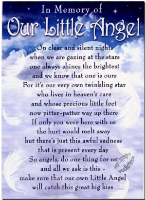 angel little heaven quotes someone dad missing poems remembering anniversary angels spanish quotesgram memory babies miscarriage mommy quote miss loss