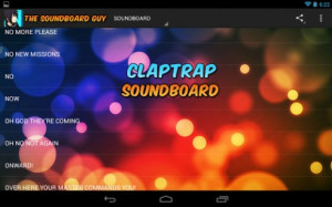 Claptrap soundboard and ringtones. Over 60 hilarious quotes from the ...