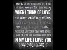 In My Life Lyrics Quote by The Beatles Typography Printable - Custom ...