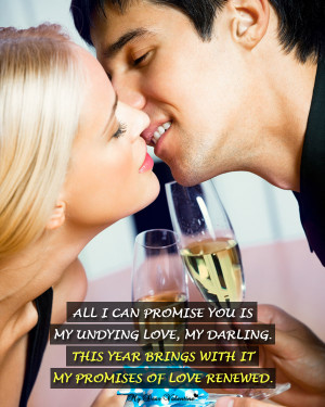 New Year Picture Quote - Undying love