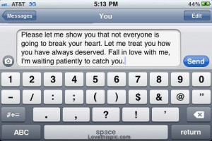 Im waiting patiently to catch you love quotes quote heart boyfriend ...
