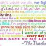 The notebook quotes
