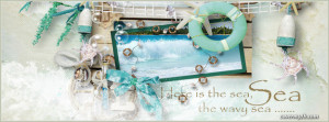 Here is the sea Facebook Cover