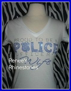 Proud Police Officers Wife MRS Tank top Bride Tank by Thirstees, $22 ...