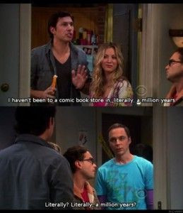 Sheldon Cooper. My favorite geek.