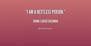 Restless Quotes