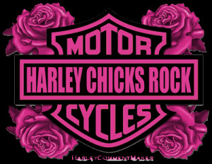 harley chicks rock c Image