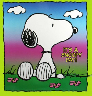 It's a Snoopy Day