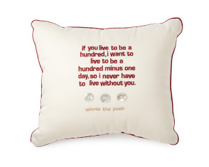 Famous Quotes By Winnie The Pooh Organic cotton pooh pillows