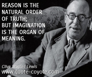 Order quotes - Reason is the natural order of truth; but imagination ...