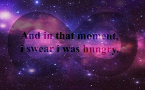 galaxy, hungry, infinity, pink, purple, stars, in that moment