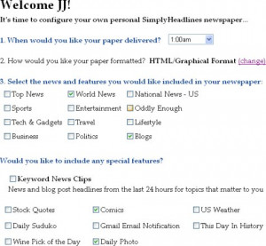 newspaper stock quotes. For stock quotes etc. you have