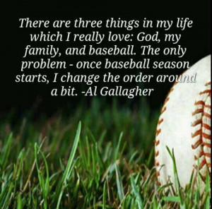 ... Baseball. The Only Problem - Once Baseball Season Starts, I Change The