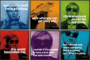 Andy Warhol Quotes Art Art is what you can get away
