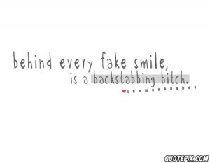 Tumblr Quotes About Fake Smiles Behind evey fake smile