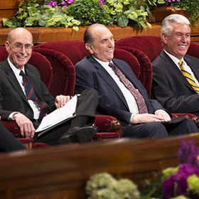 We gathered a few quotes from the General Conference the LDS Church ...