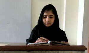 thought that the bullet would silence us, but they failed,” Malala ...