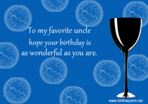 Funny Birthday Wishes For Uncle