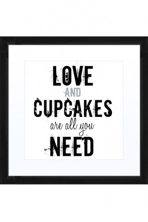 Love & Cupcakes Are All You Need, Giclee - Beyond the Rack