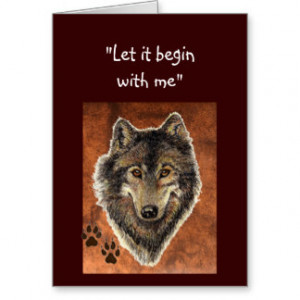 Wolf & Tracks Quote 