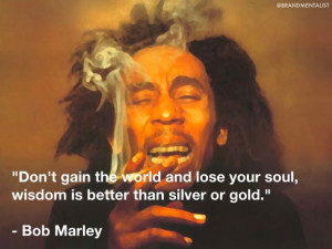 ... . This is the perfect quote to end 2013 with. Quote by Bob Marley