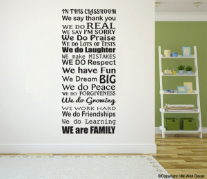 INSPIRATION Quote DIY Removable Wall Decal