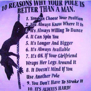 Pole humor food for thought
