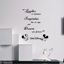 Disney Quote Wall Stickers
