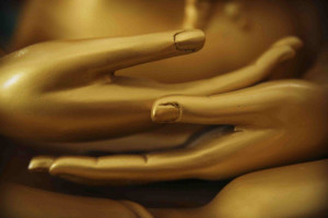 Golden Hands of Buddha