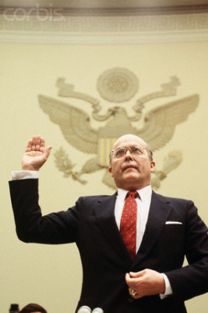 Admiral John Poindexter Iran Contra Hearings