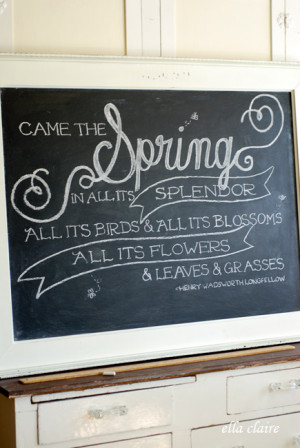 am so happy to be here today to share some chalkboard art with you ...