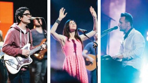 Chris Quilala, Kim Walker-Smith and Martin Smith