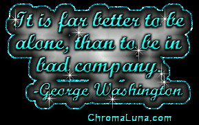 Another quotes image: (GWashington3) for MySpace from ChromaLuna