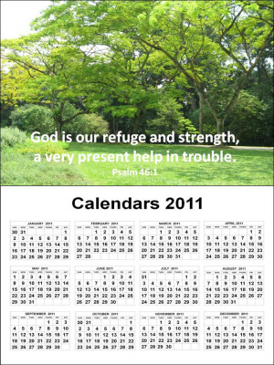 ... yearly calendar template for 2011 / 2011 Christian calendar templates