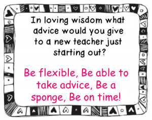 New Teacher Advice