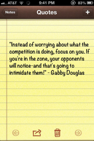 ... opponents will notice-and that's going to intimidate them!