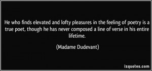 More Madame Dudevant Quotes