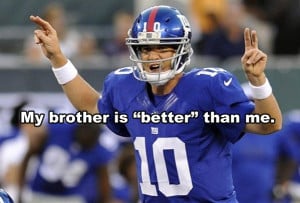 Sarcastic Eli Mannings Air Quotes NFL Preview – Image 1