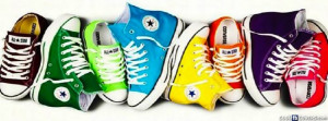 Colorful Converse Cover Facebook Cover