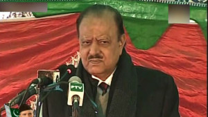 President Mamnoon visits Quaid-e-Azam’s residency