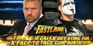 Triple H Challenges Sting to Confrontation at Fastlane